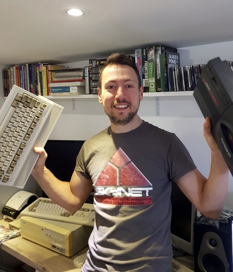 Jonah Naylor - Amiga Addict magazine editor