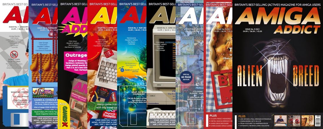 Amiga Addict Covers