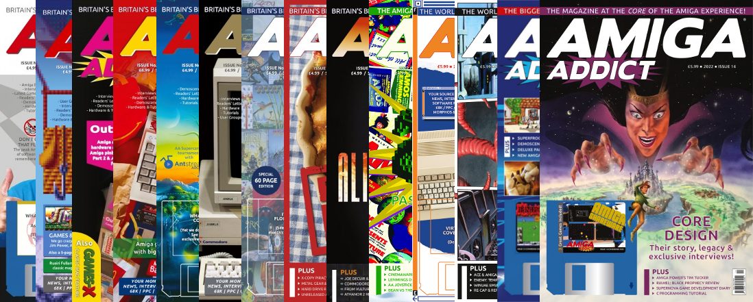 Amiga Addict Covers