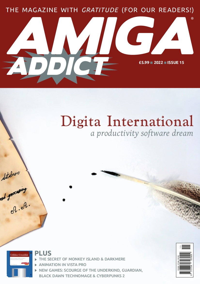 Digita International (Wordworth) - Amiga Addict magazine Issue 15 - 2022