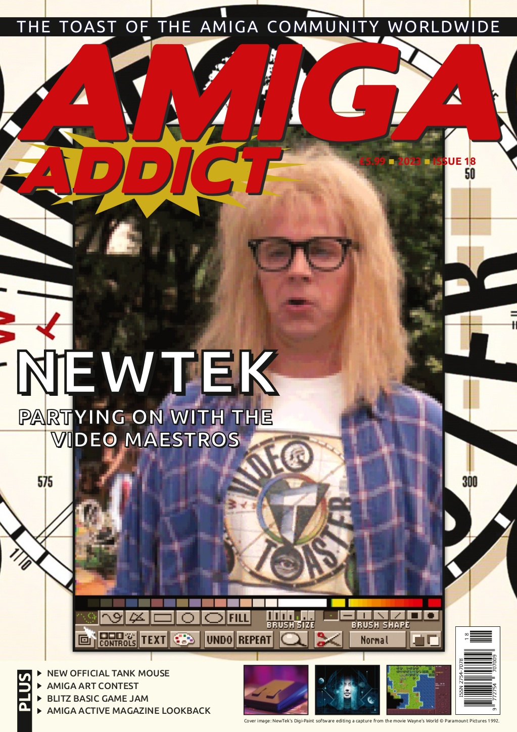 NewTek Video Toaster Amiga Addict magazine 2023 Issue 18