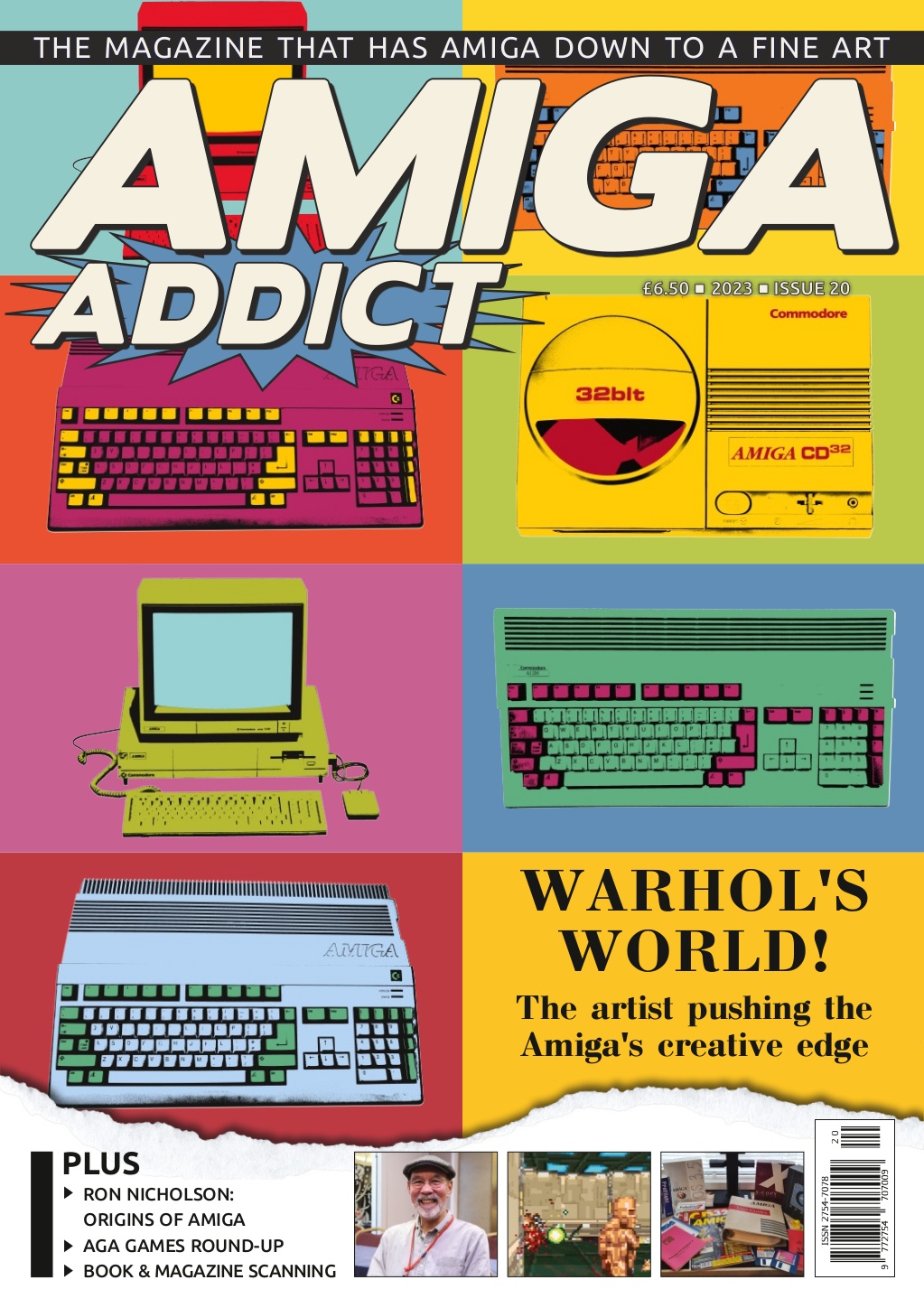 Andy Warhol - Issue 20 Amiga Addict magazine