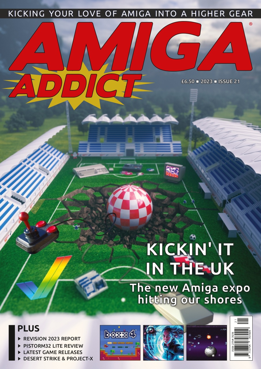 Kickstart UK Amiga expo - Issue 21 Amiga Addict magazine 2023