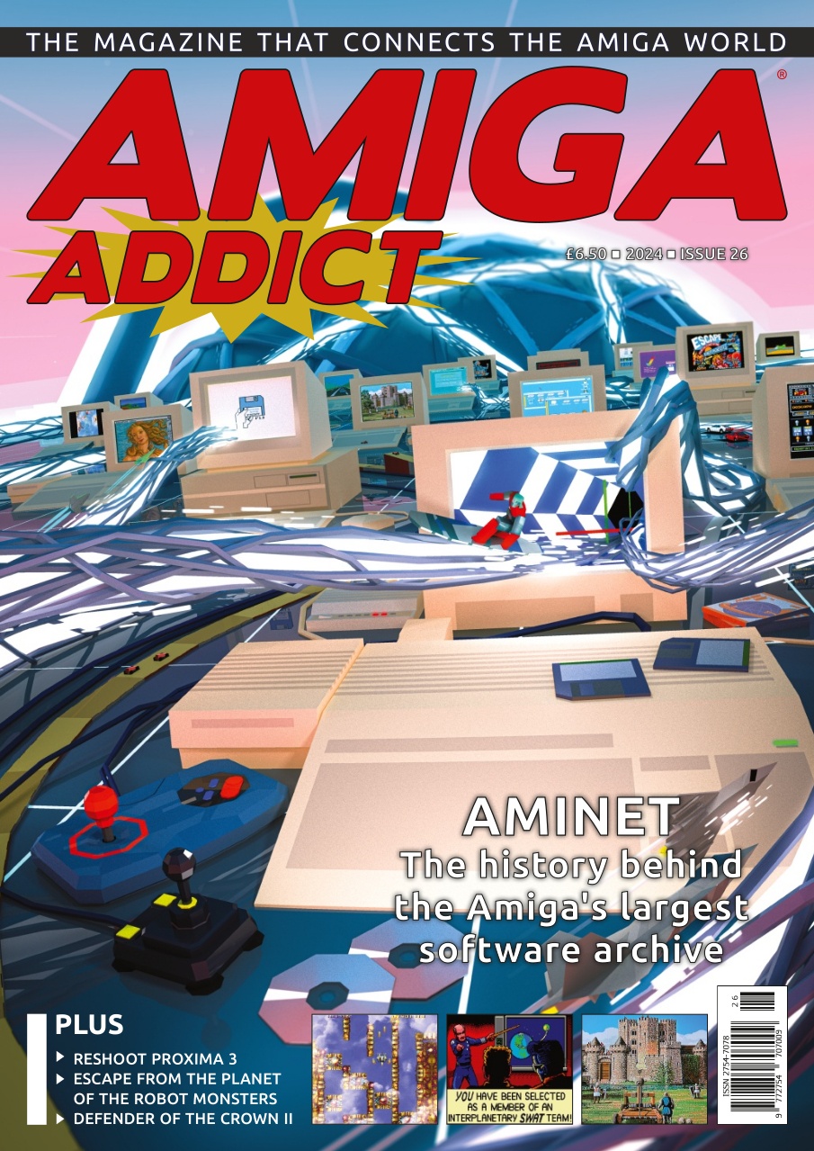 The History Of Aminet - Amiga Addict magazine 2024 - Issue 26